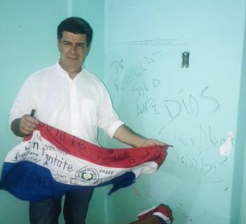 Efraín Alegre está libre y aboga por un “Paraguay sin mafias”